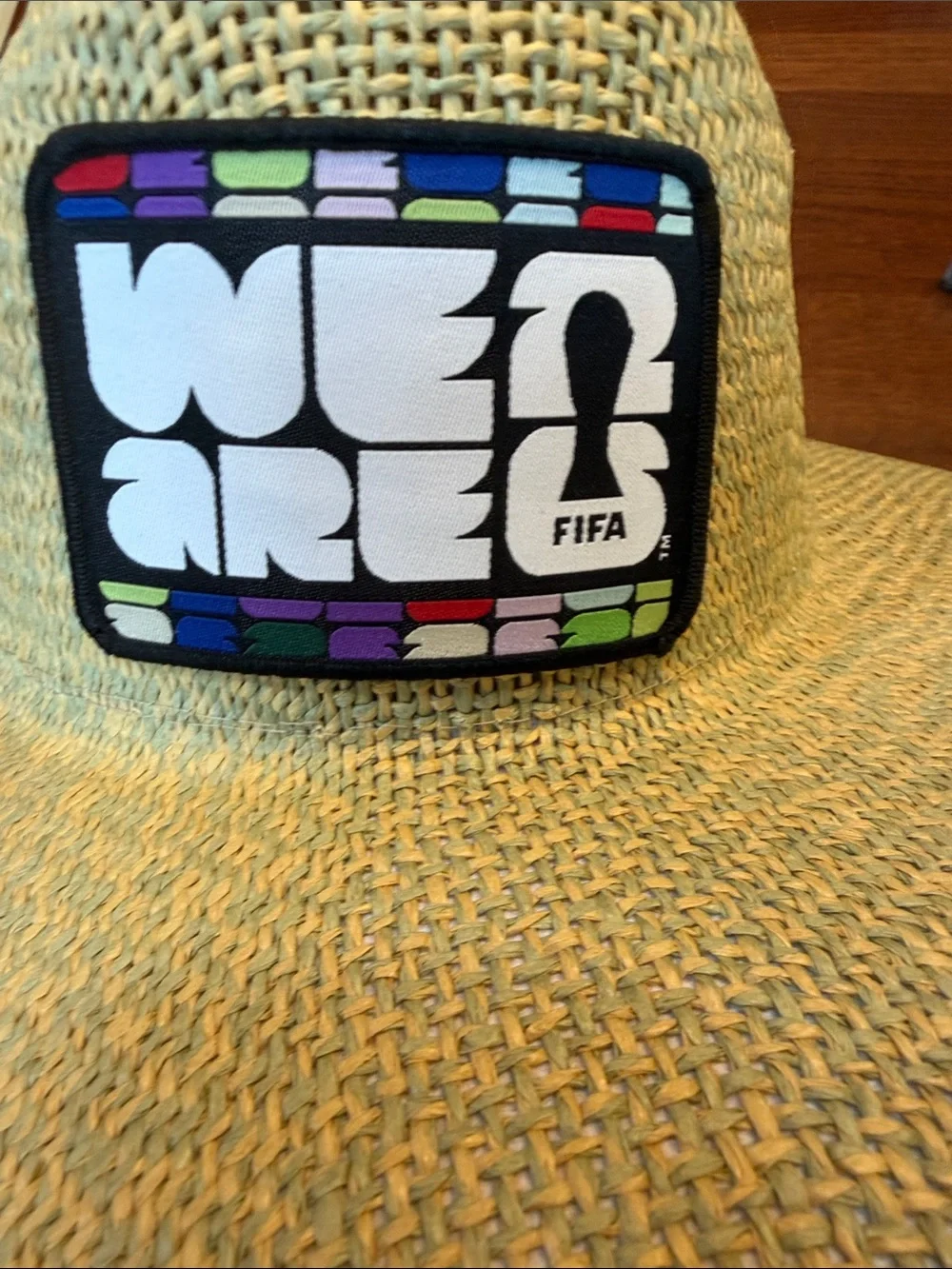 2026 FIFA World Cup Adult Soccer Multicolor Sun Hat with Strap